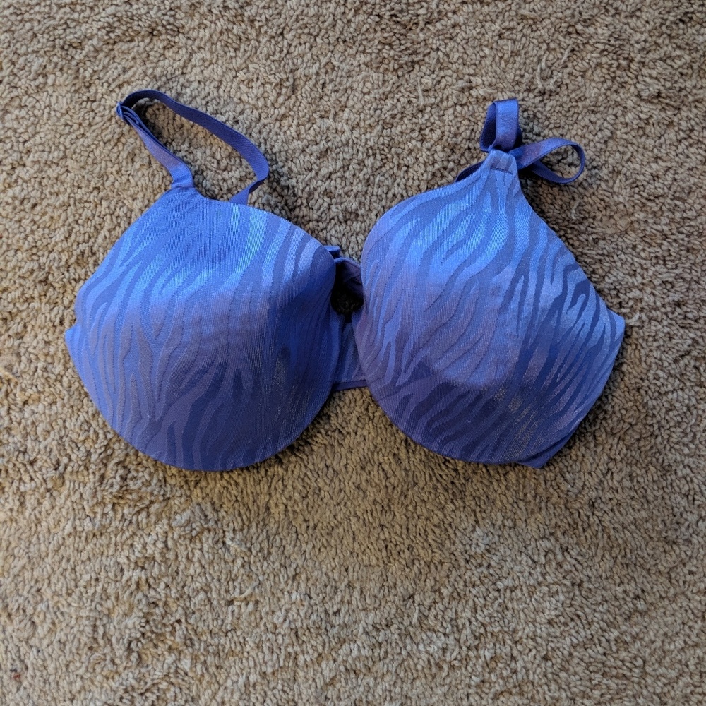 ❤️ NWOT Purple Zebra Bra 36C ❤️